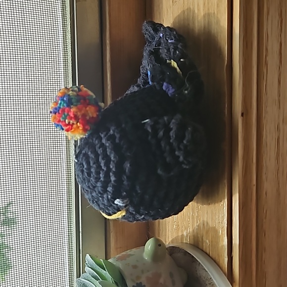 Crochet Peacock - Picture 2 of 6